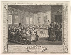 Der fleißige Lehrling, der reich und Sheriff von London wurde