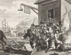 Die Invasion, Blatt 1: Frankreich