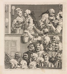 Das lachende Publikum, 1733