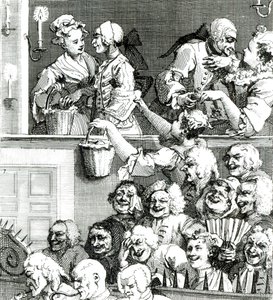 Das lachende Publikum, 1733