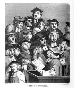 Die Vorlesung von William Hogarth
