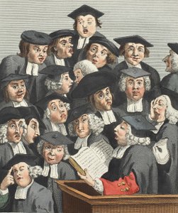 Die Vorlesung, Illustration aus 