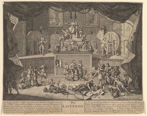 Die Lotterie, nach 1724