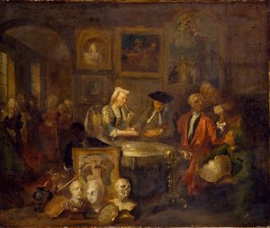 Der Ehevertrag von William Hogarth