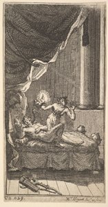 Die neue Metamorphose, Platte 6: Die Geschichte von Amor und Psyche, 1724