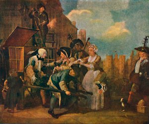 Der Werdegang eines Wüstlings - Die Verhaftung, um 1735, 1904