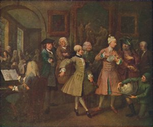 Der Werdegang eines Wüstlings - Der Empfang, 1720-1735, 1920