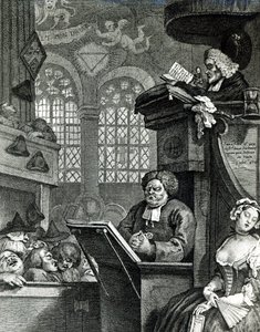 Die schlafende Gemeinde, 1736