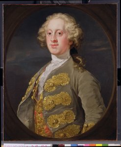 William Cavendish, Marquess of Hartington, später 4. Duke of Devonshire (1720-64) 1741 von William Hogarth
