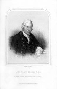 John Anderson, schottischer Professor der Naturphilosophie, 1870