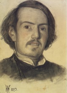 Porträt von Walter Howell Deverell, 1853 von William Holman Hunt