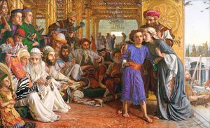 Entdeckung des Erlösers im Tempel von William Holman Hunt