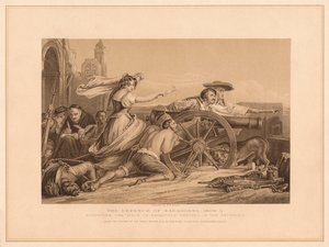 Die Verteidigung von Saragossa, 1808-9, 1878