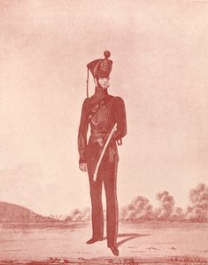 Offiziere der Madras Army Rifles, um 1837-1843, 1909 von William Hunsley
