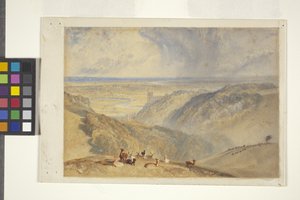 Arundel am Fluss Arun, nach JMW Turner