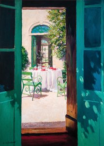 Nachmittagstee im Innenhof von William Ireland