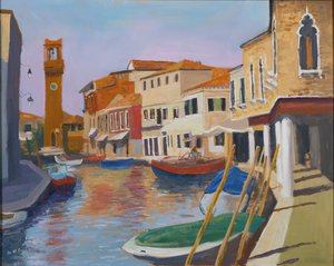 Burano-Uhrturm