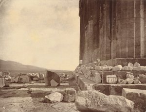 Östliche Fassade des Parthenon von William J. Stillman