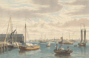 Boston: Vom Schiffshaus Westende des Marinehofs