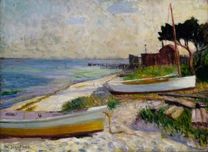 Strandszene, vor 1930