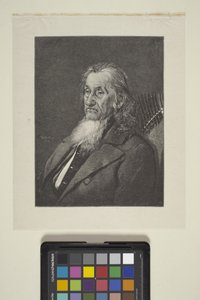 Porträt von Allan Wardner von William James Linton