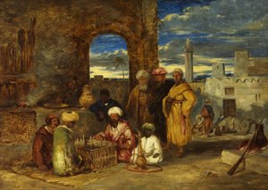 Araber spielen Schach