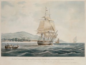 Schiff der Ostindien-Kompanie 