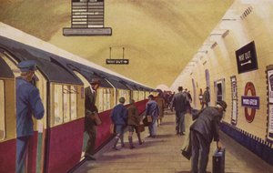 Eine moderne Tiefstation