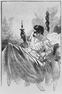 Der Erzähler im Bett, Illustration aus 