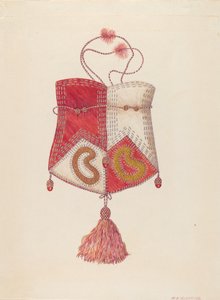 Perlenbeutel, 1935-1942 von William Kieckhofel