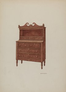 Sekretärschrank, 1935-1942 von William Kieckhofel