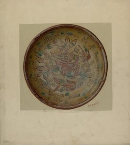 Pa. Deutscher Teller