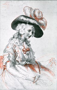 Porträt einer Dame, 1905 von William Lane