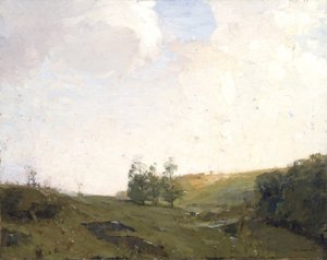Die drei Bäume, spätes 19. - frühes 20. Jahrhundert von William Langson Lathrop