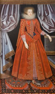 Catherine Knevet, Gräfin von Suffolk, um 1615