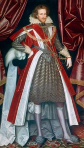 Philip Herbert, 4. Earl of Pembroke, ca. 1615 von William Larkin