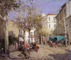 Markt von Fréjus, Südfrankreich