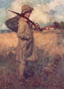 Illustration für Das verlassene Dorf von Oliver Goldsmith von William Lee Hankey