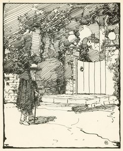 Illustration für The Deserted Village von Oliver Goldsmith von William Lee Hankey