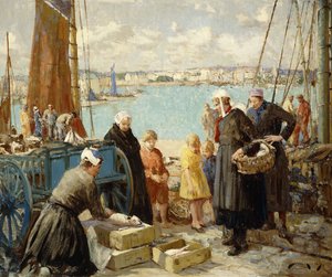 Vermarktung des Thunfischs, Concarneau