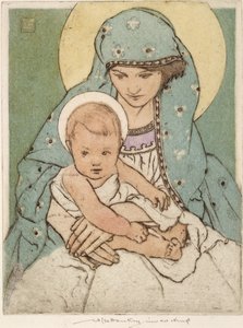 Jungfrau Maria mit dem Jesuskind