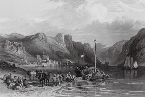 Bacharach am Rhein (Stich)