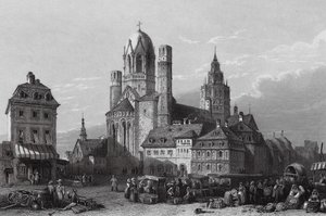 Mainzer Dom, Rhein