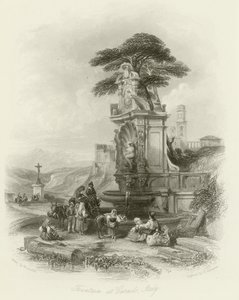 Brunnen in Carnelo von William Leighton Leitch