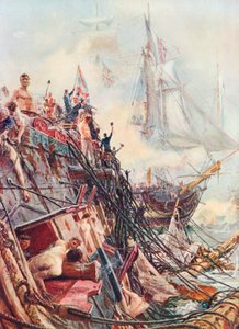 Verkrüppelt, aber unbesiegt: Die "Belleisle" bei Trafalgar, 21. Oktober