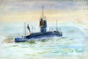 U-Boot D7, frühes 20. Jahrhundert von William Lionel Wyllie