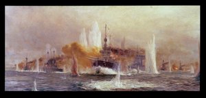 Die Schlacht von Jütland 1916 von William Lionel Wyllie