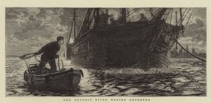 Der Detroit River Marine Reporter von William Lionel Wyllie