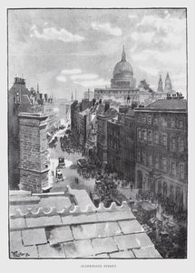 Aldersgate Street von William Luker