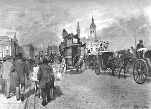 London Bridge - Überquerung, 1891